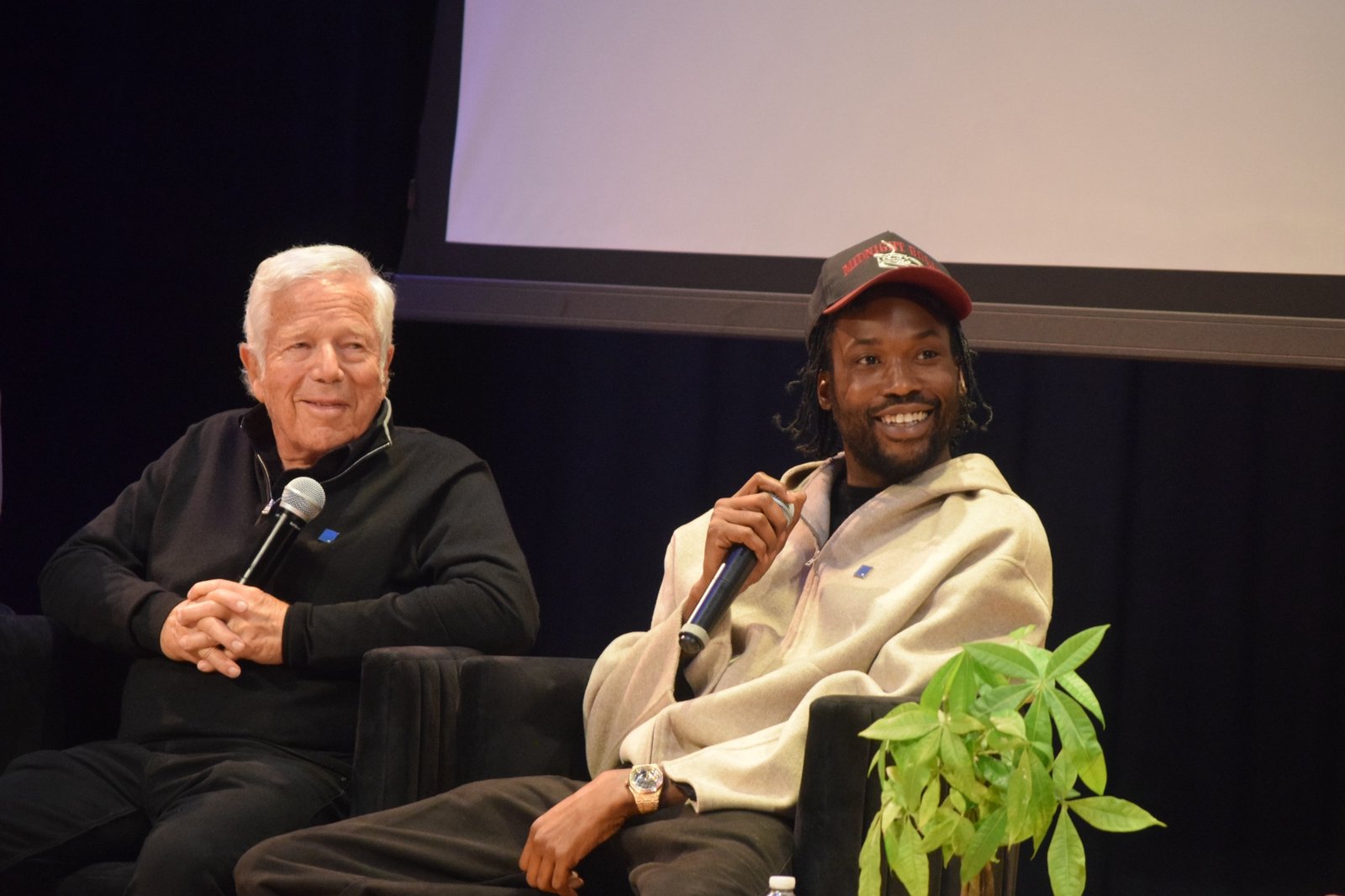 Meek mill & robert kraft 8.22.25